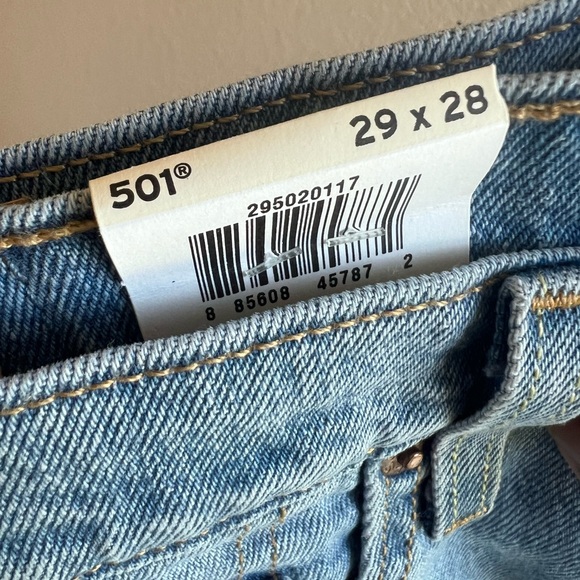 Women's Levi premium 501 skinny jeans size 29 - Picture 5 of 8